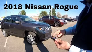 2018 Nissan Rogue S AWD Detailed Walk Around review