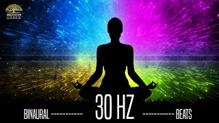 Activate 100% brain potential with beta waves - frequency music 30 Hz binaural beats