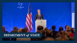 Secretary. Blinken's press availability in Munster, Germany