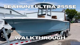 2024 SeaHunt Ultra 255SE Walkthrough | Coastline Marine