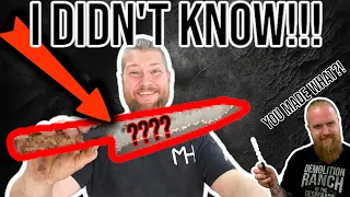 He SURPRISED ME with THIS KNIFE !?