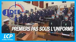 À bonne école, premiers pas sous l'uniforme | Le journal de la Défense