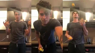 Shawn Mendes | Instagram Live Stream | 2 October 2018 [ 3 Ball Juggling ]