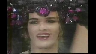 Entrevista parcial Sílvio Santos com Fernanda Carraro no Show de calouros Transformistas 1991 ✔️