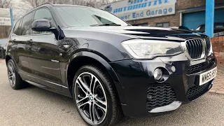 2015 BMW X3 2.0 20d M Sport Carbon Black 5dr SUV Automatic Diesel