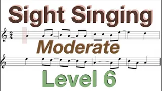 Sight Singing Exercise - Level 6