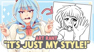 When is Art Style an EXCUSE for Bad Art? || SPEEDPAINT + COMMENTARY