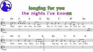 Al Martino - Love is blue karaoke version sheet music for players,chorus added(Ye karaoke)