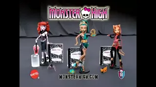 Monster High Wave 3 "Campus Stroll" 2011 Commercial