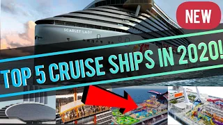 TOP 5 BEST NEW CRUISE SHIPS IN 2020 (w/ Royal Caribbean, Carnival, Virgin, Princess, Celebrity, P&O)