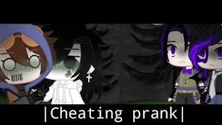 Cheating prank|William x Jeff|Michael x Toby|Gacha Club.
