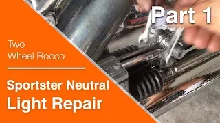 How To Harley Davidson Sportster Neutral Light Repair