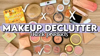 MAKEUP DECLUTTER 2022: Blush, Bronzer, & Highlighter