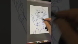 One Punch Man Tatsumaki Fan Art Speedpaint