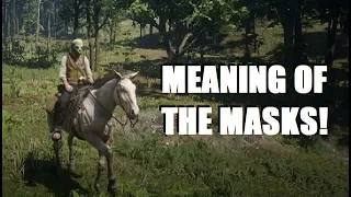 Mysterious Secret of ALL FOUR HIDDEN MASKS Found in Red Dead Redemption 2!