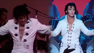 Elvis Presley & Austin Butler — "Can't Help Falling in Love With You" Las Vegas 1970 Comparison