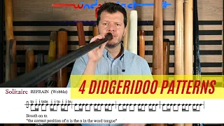 Didgeridoo fundamentals: Step-by-Step Tutorial to Play Rhythms with the Solitaire Tune! 🎶