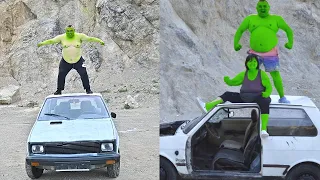 Hulk vs The Worst Car Ever