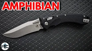 Absolutely WICKED! Microtech Amphibian Folding Knife - Full Review