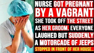 Nurse Got Pregnant By A Vagrant She Took Off The Street As Her Groom. People Laughed, But Suddenly..