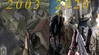 Evolution of Call of Duty 2003-2020