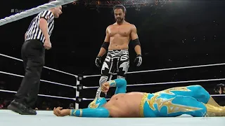 Sin Cara vs Justin Gabriel: WWE Superstars November 18, 2014 HD