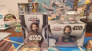 2023 Topps Chrome Star Wars Blaster Box Breaks!