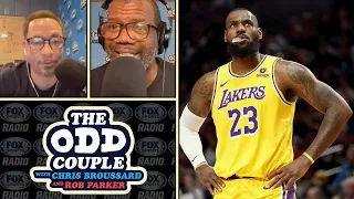 Lebron James's Longevity DOES NOT Make Him The GOAT | THE ODD COUPLE