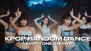 KPOP RANDOM DANCE CHALLENGE | EVERYONE KNOWS