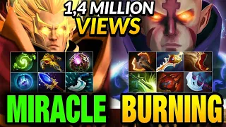 Miracle Invoker vs Burning Anti-mage - Liquid vs IG - LEGENDARY MATCH