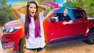 PRIMEIRA VEZ DO WIIZINHO DIRIGINDO A CAMIONETE !!! 😵‍💫- Fran Japa