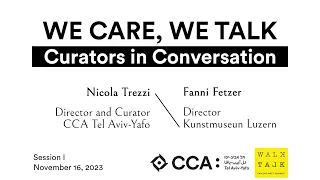 Conversation | We Care, We Talk: Fanni Fetzer