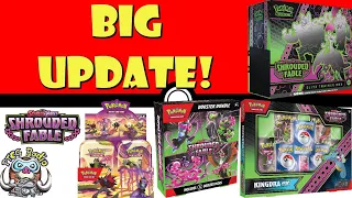 BIG Shrouded Fable Update! New Products! You Need to Know! (Pokemon TCG News)