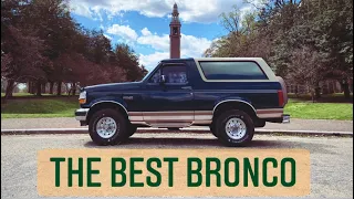 1995 OBS Ford Bronco Eddie Bauer - THE BEST BRONCO?? (Timeless Utility)