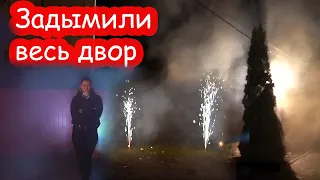 VLOG Салют в своём дворе  Рождество 2021