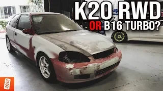 Building & Heavily Modifying a 1999 Honda Civic EK Hatchback -- Part 1