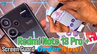 How to Perfectly Install a Screen Protector on Redmi Note 13 Pro Plus