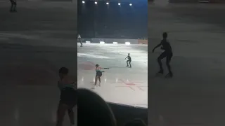 Прыжковый батл на шоу Чемпионы на льду В Санкт Петербурге!