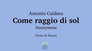 Antonio Caldara - Come raggio di sol