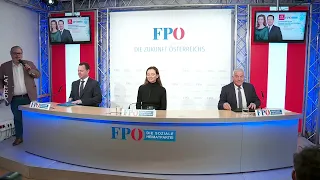 Pressekonferenz der FPÖ zur Impfpflicht Mo., 17.1.2022