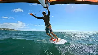 Winging -can't get enough, summer sesh at Seacliff