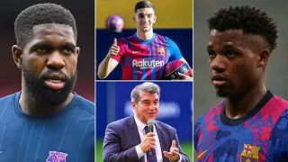 Ferran Torres is REGISTERED as Samuel Umtiti RENEWS with reduced wages | El Clasico team news!