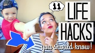 11 Life Hacks Every Mom Should Know | Mom Hacks