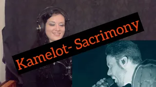 Rock Singer's FIRST TIME Reaction to Kamelot- "Sacrimony"