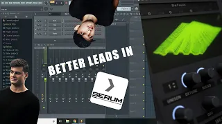 How to make BETTER FUTURE HOUSE LEADS in SERUM | (Mike Williams, Brooks style leads)