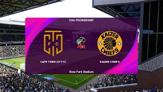 Cape Town City FC vs Kaizer Chiefs (13/08/2023) Quarter-final MTN 8 Cup PES 2021