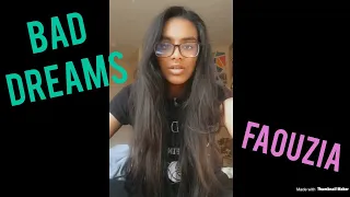 Bad Dreams - Faouzia (Cover) || Sanjana Ananda