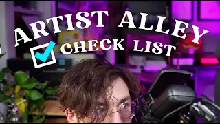 Artist Alley Check List