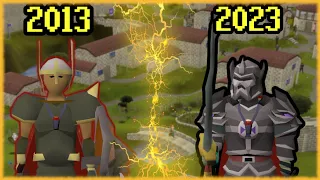 Old School Runescape Timeline (2013-2023)