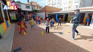 Actividad para tu clase de Educación Física Preescolar- Yo tengo un cuerpo- Coordinación- Activación